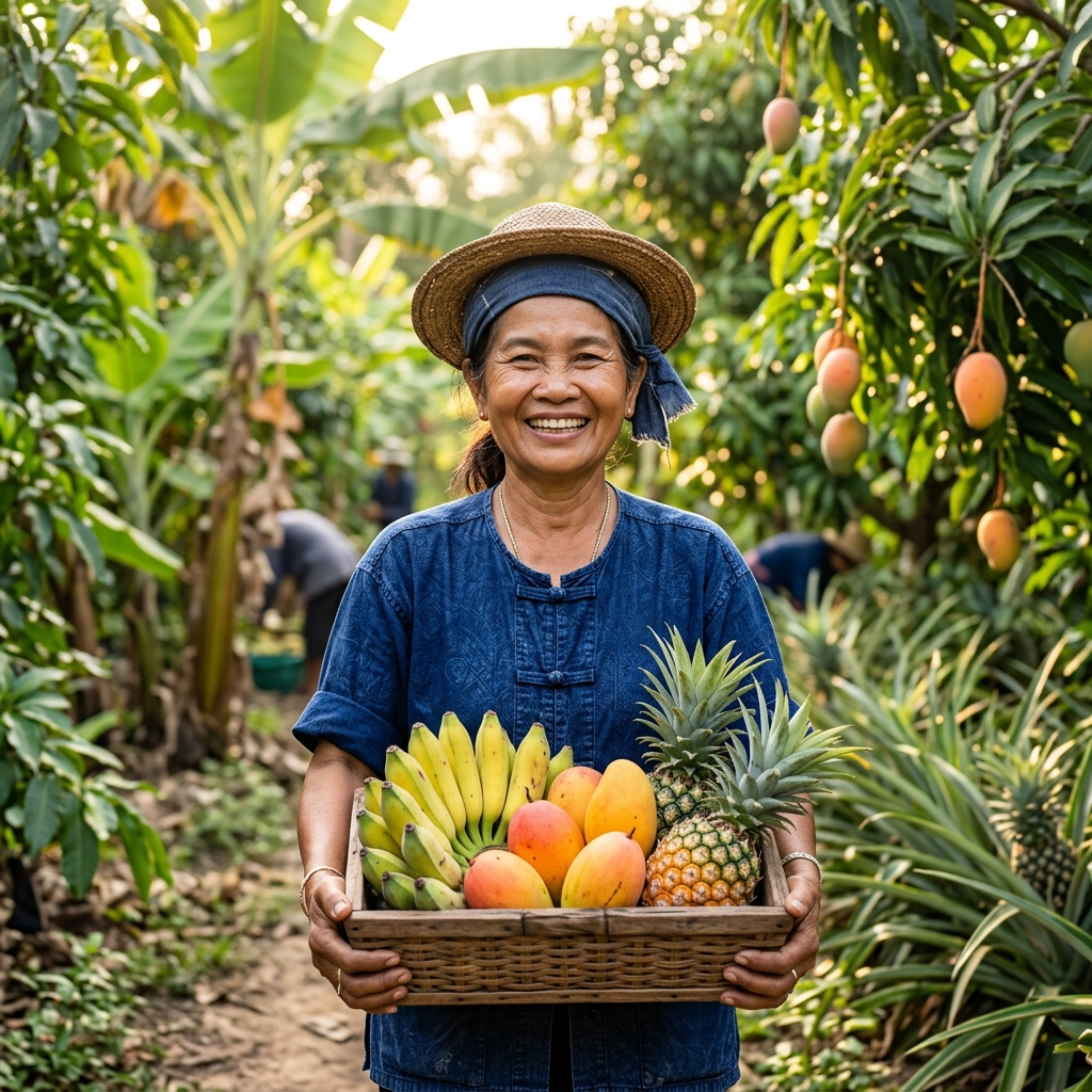 Supporting local Thai farmers